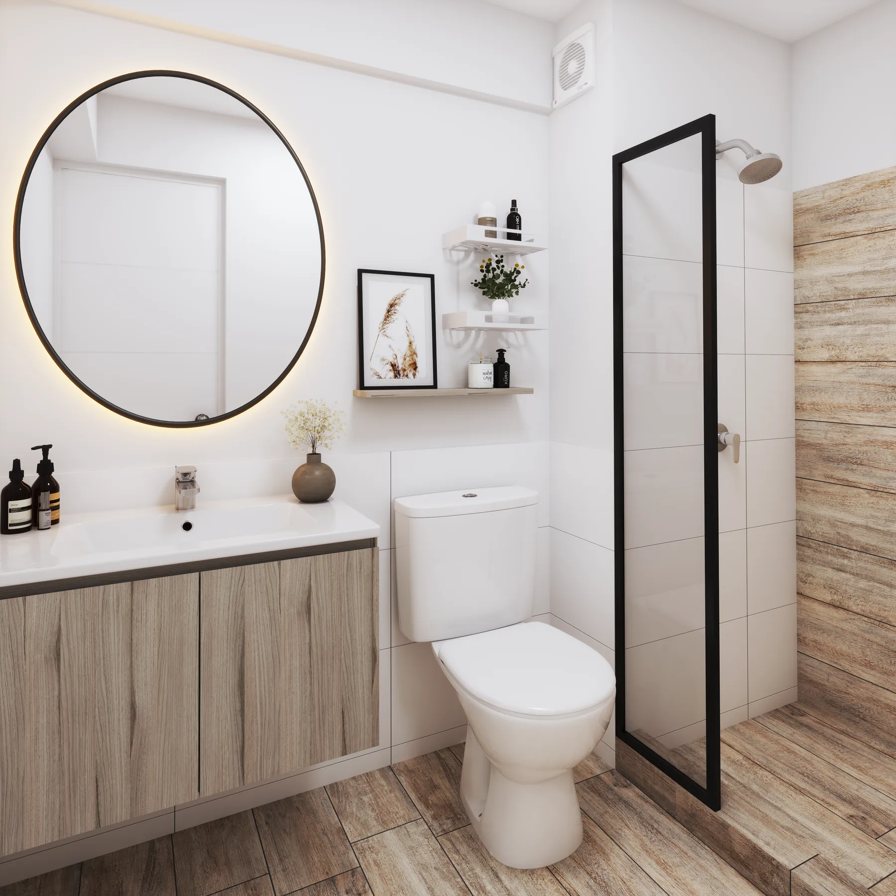 Baño secundario