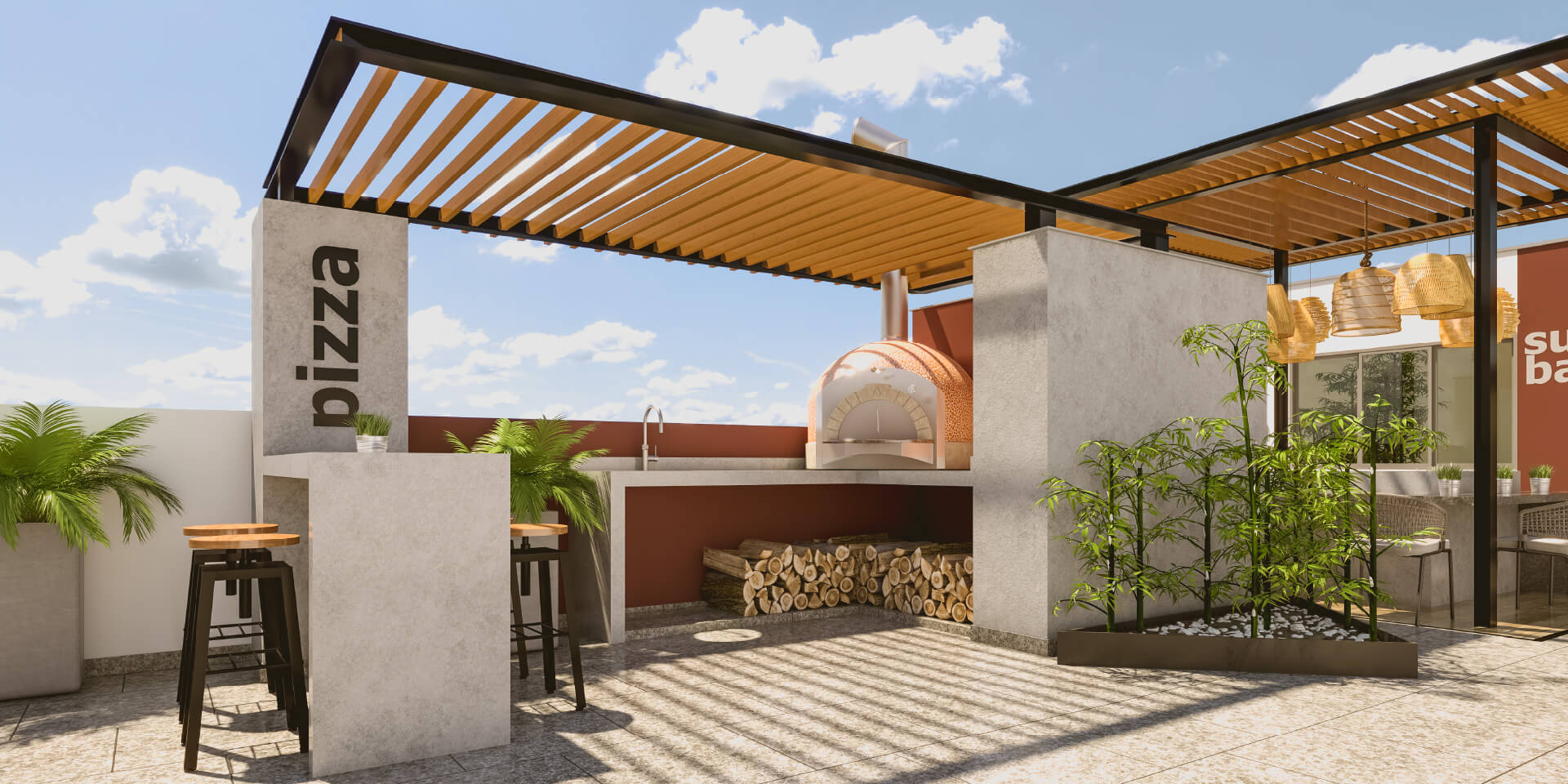 Terraza de Pizzas